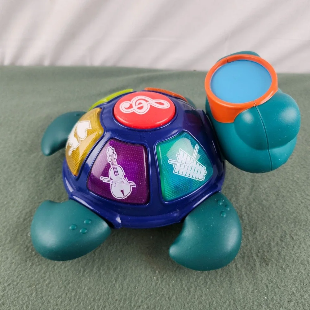 Baby Einstein Neptune Ocean Orchestra Musical Turtle Toy WORKS